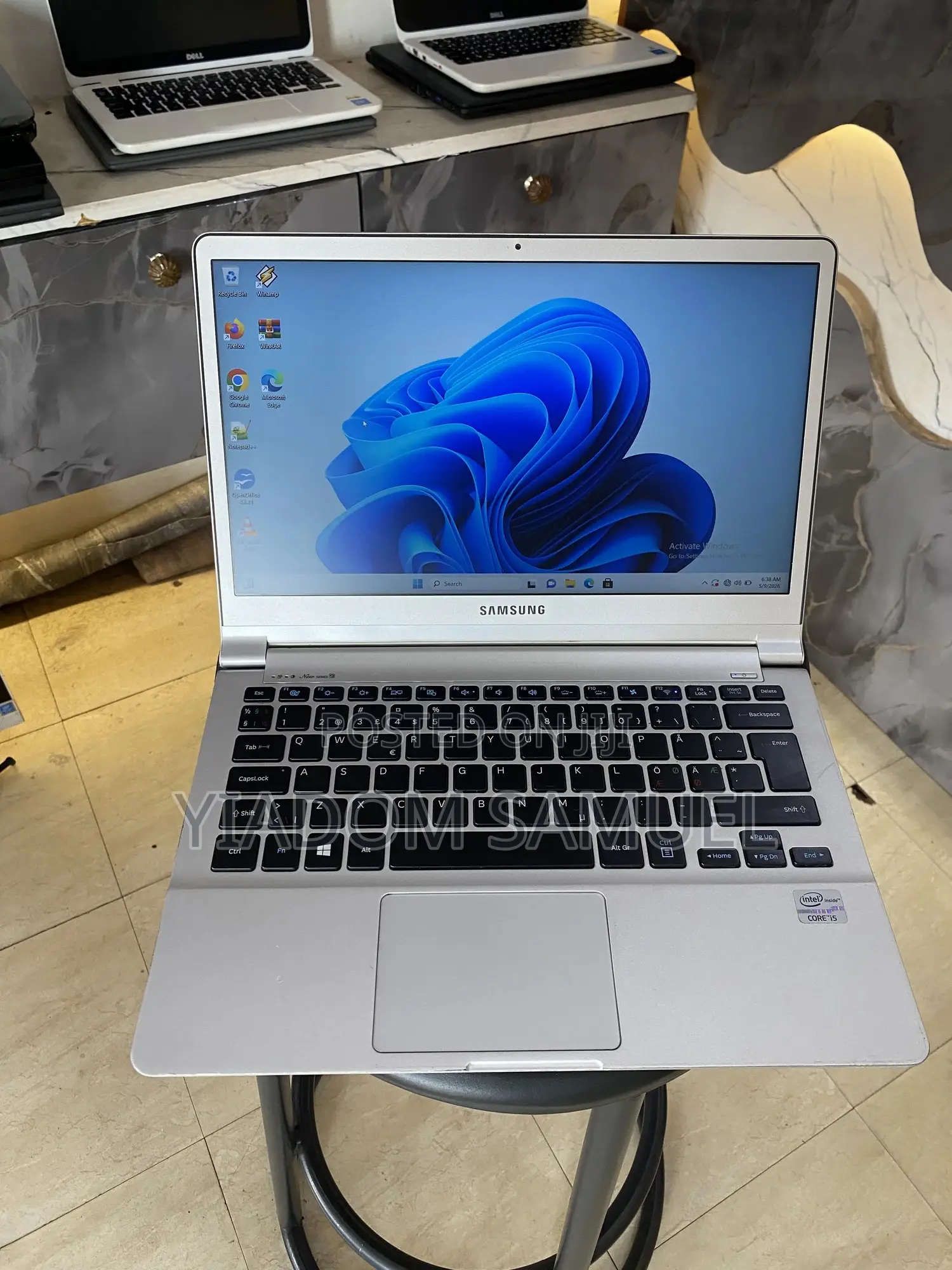 Laptop Samsung NP900X3D 4GB Intel Core i5 SSD 128GB