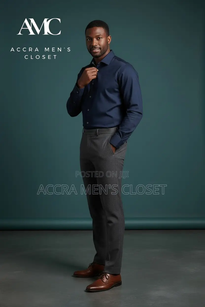 Men's Slim Fit Long Sleeve Dress Shirts– Office, Formal Smart Casual