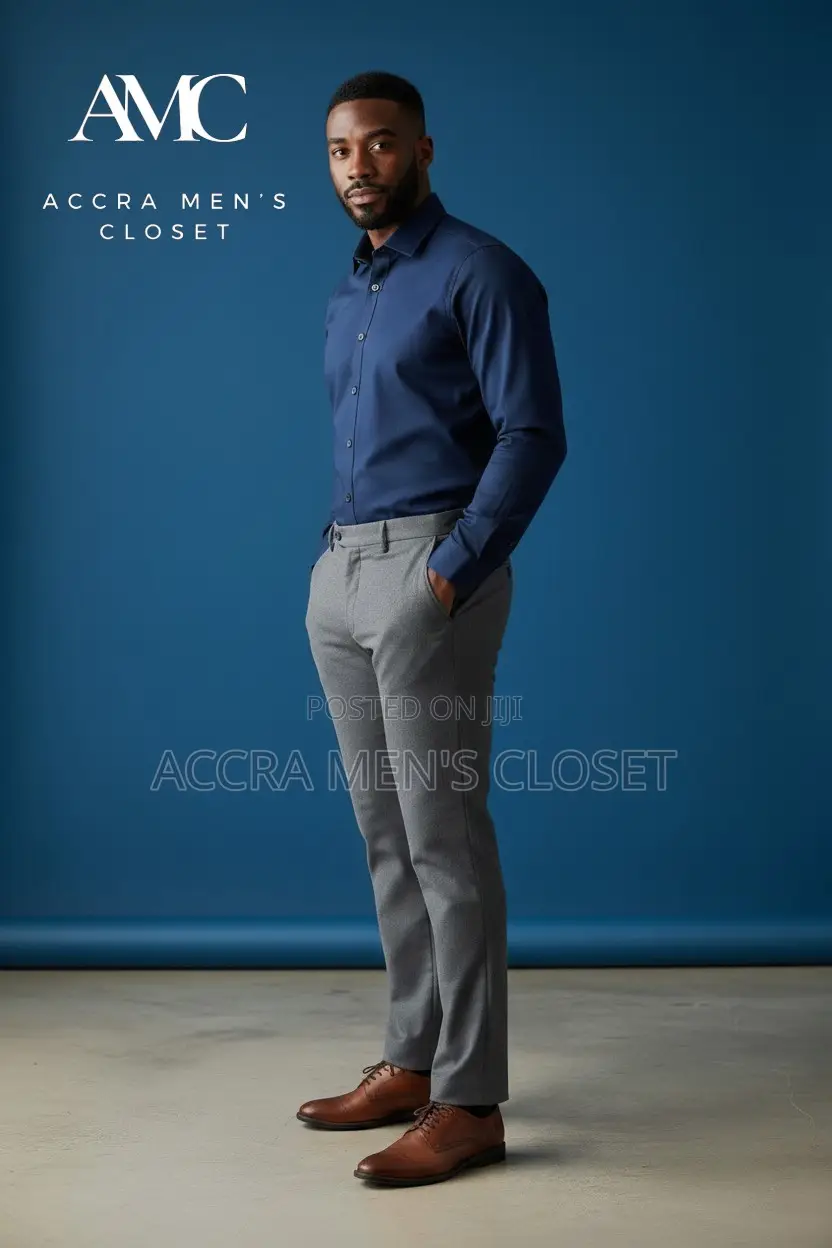 Men's Slim Fit Long Sleeve Dress Shirts– Office, Formal Smart Casual