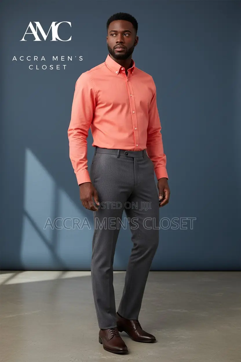 Men's Slim Fit Long Sleeve Dress Shirts– Office, Formal Smart Casual