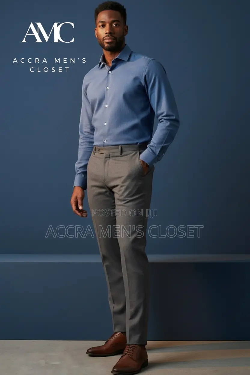 Men's Slim Fit Long Sleeve Dress Shirts– Office, Formal Smart Casual