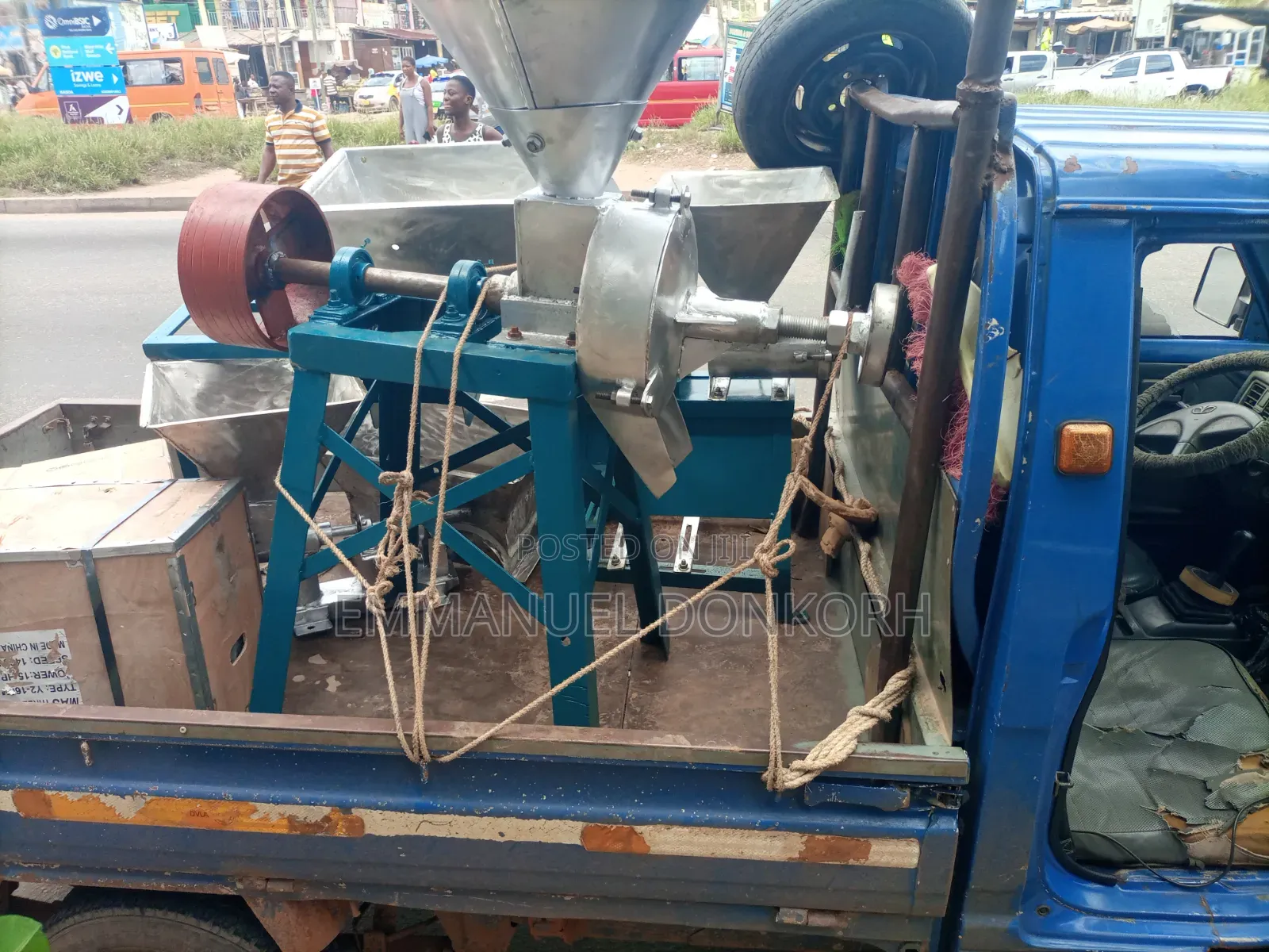Corn Mill With 15hp Electric Motor