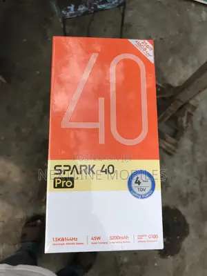 New Tecno Spark 40 Pro 256 GB