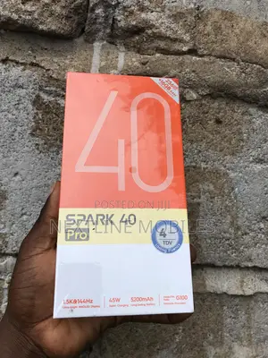 New Tecno Spark 40 Pro 256 GB