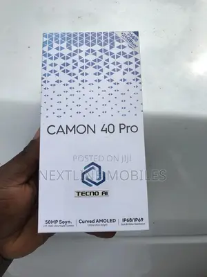 New Tecno Camon 40 Pro 5G 256 GB