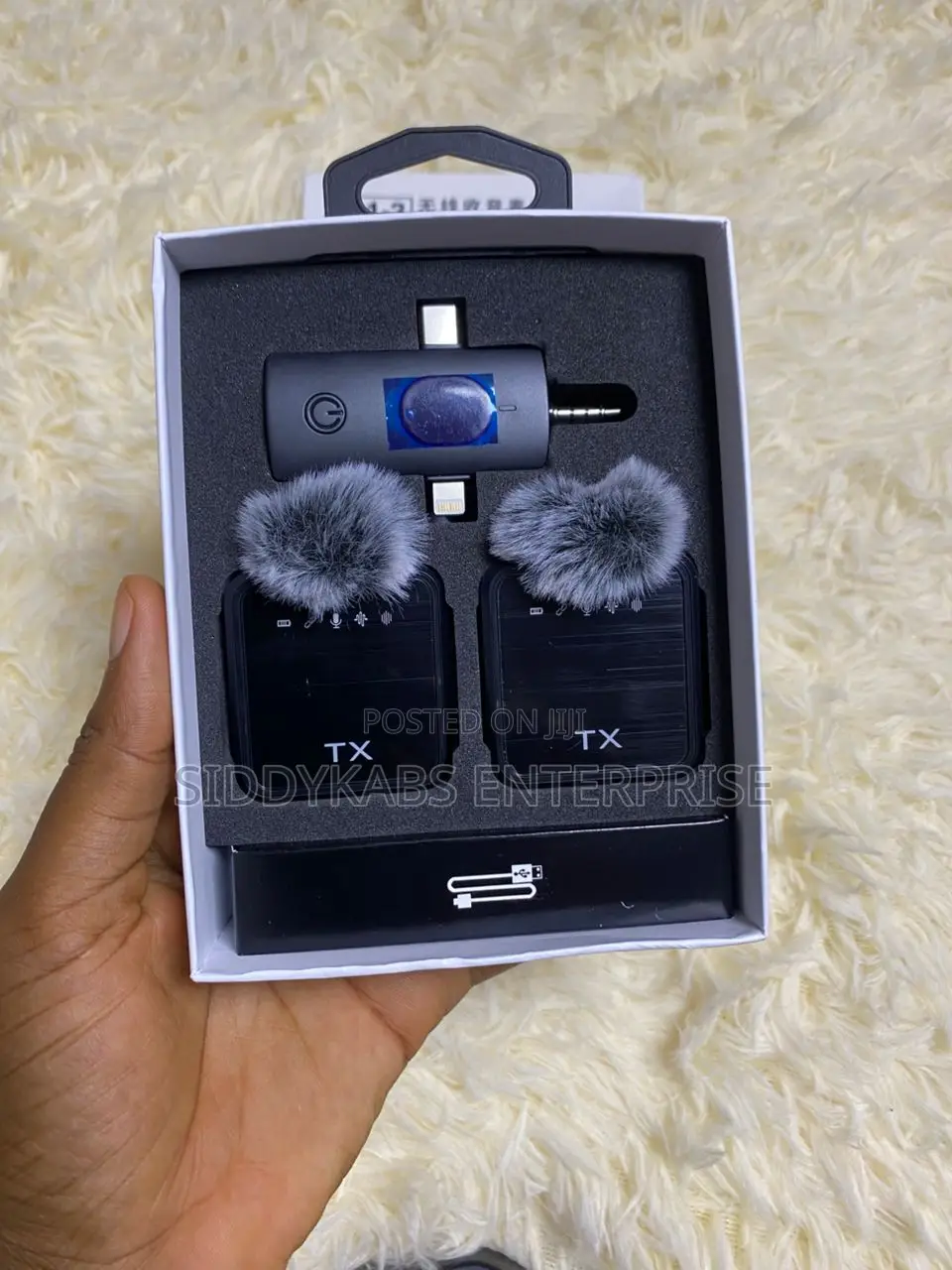 Wireless Noise Cancelling Microphone 3 in 1