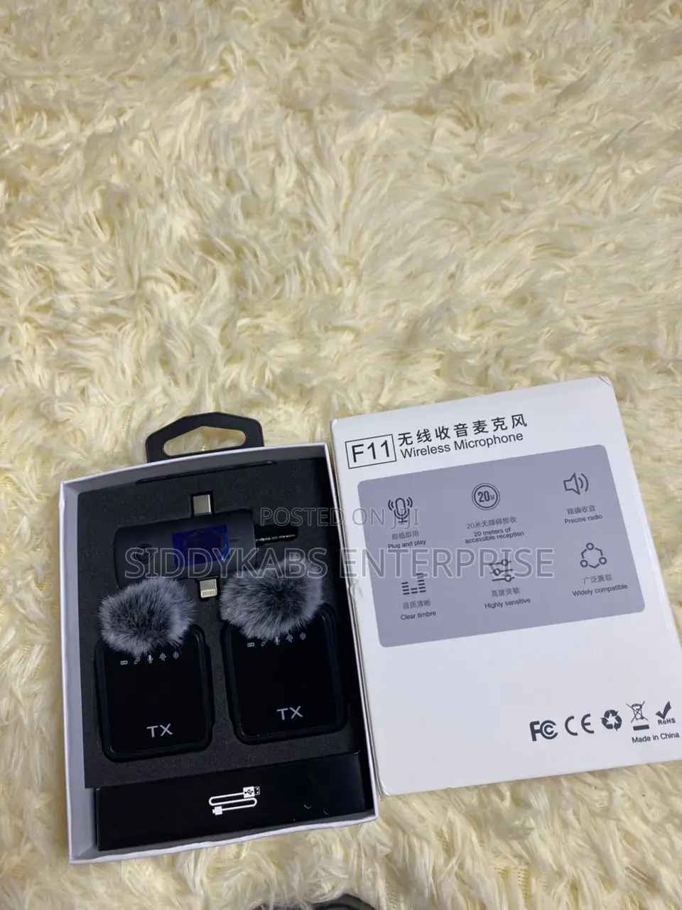 Wireless Noise Cancelling Microphone 3 in 1