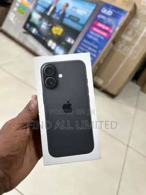 New Apple iPhone 16 128 GB Black