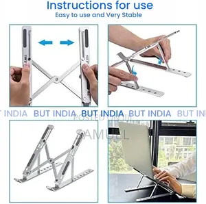 Portable Adjustable Laptop Computer Stand, Notebook and Tablet Holder