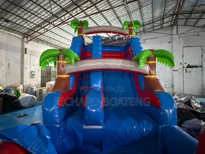 Commercial Swimming Pool With Slide