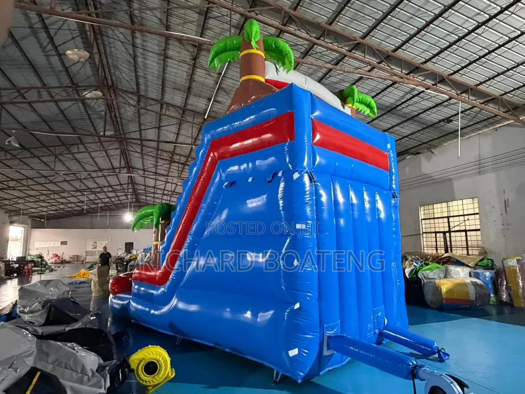 Commercial Swimming Pool With Slide