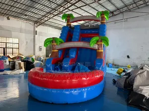 Commercial Swimming Pool With Slide