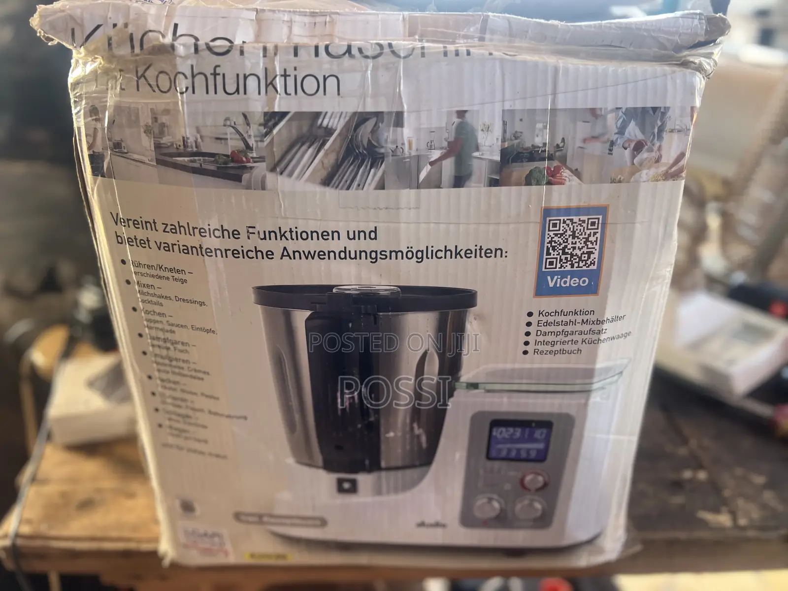 Food Processor/ Blender With Cooking Function