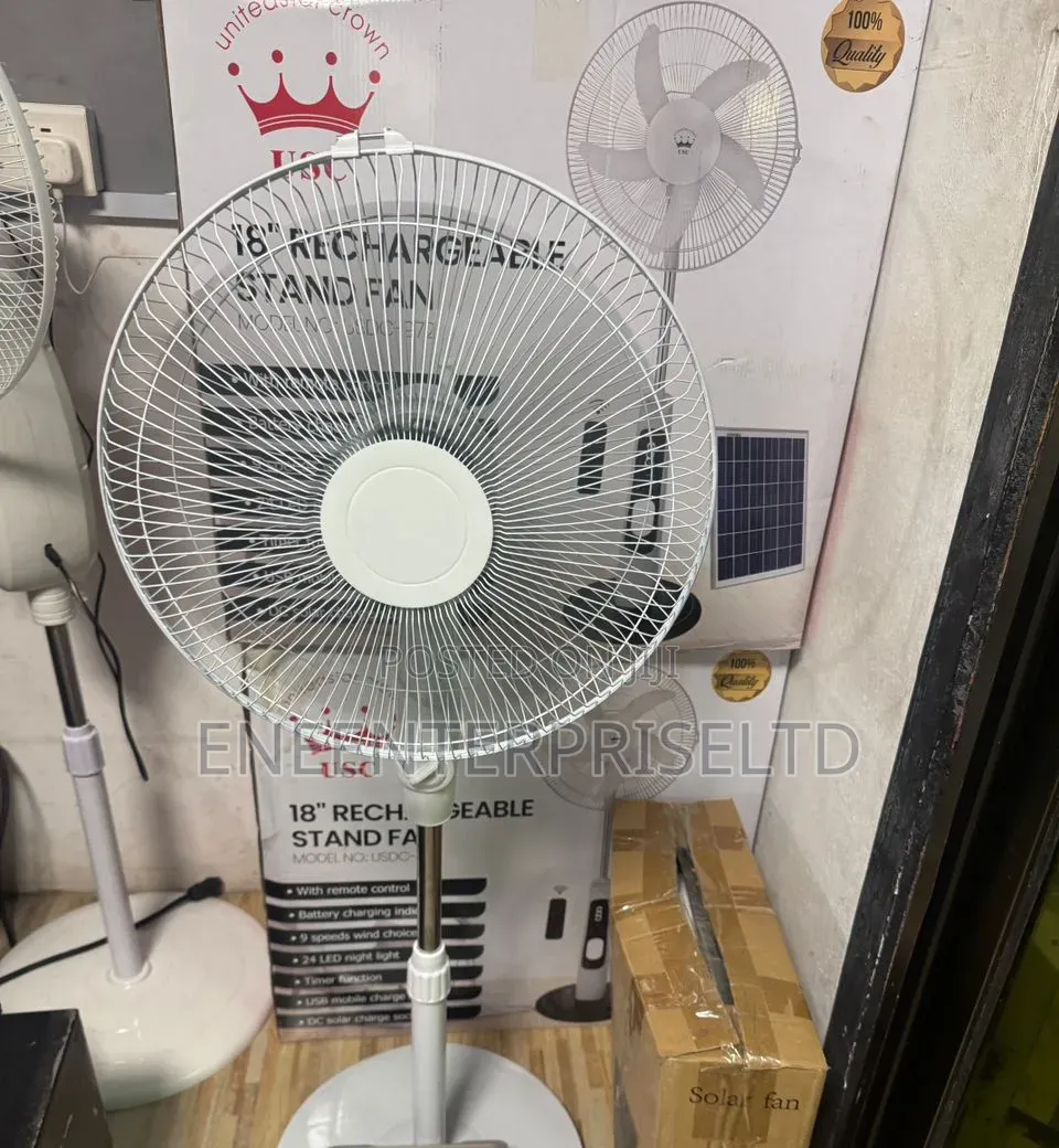 16" Rechargeable Fan
