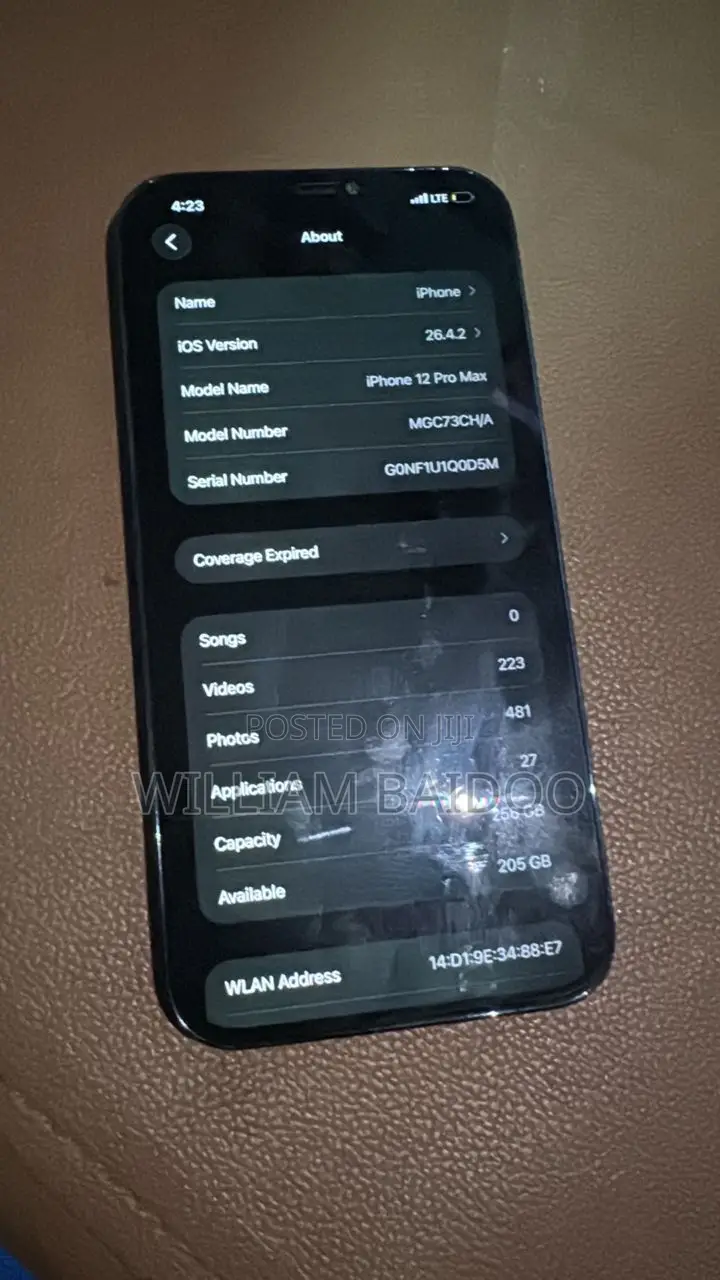 Apple iPhone 12 Pro Max 256 GB Blue