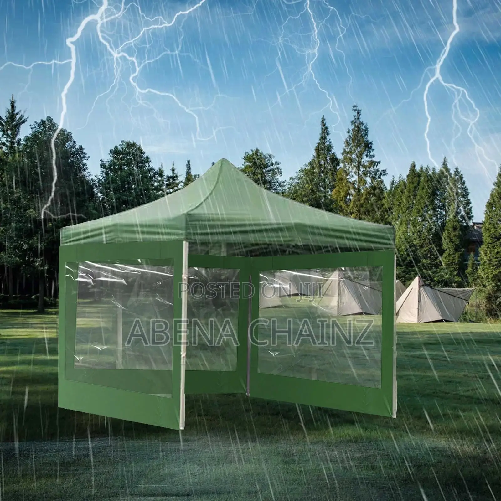 Pop-Up Foldable Canopy 3 Sided 8 Ft (Wholesale)