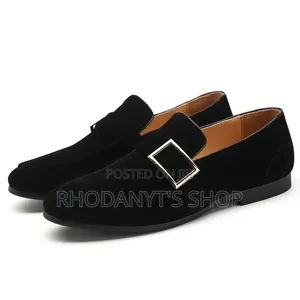 Buckle Suede Loafer