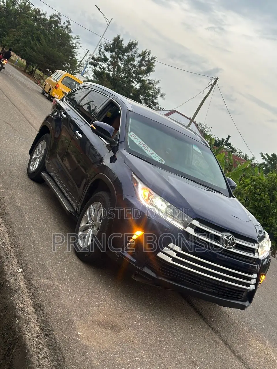 Toyota Highlander 2017 Blue
