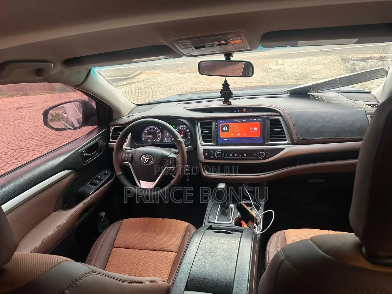 Toyota Highlander 2017 Blue