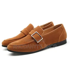 Buckle Suede Loafer