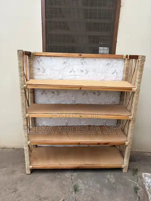 Vintage Boho Shelving Unit