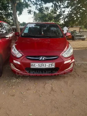 Hyundai Accent 2013 Red