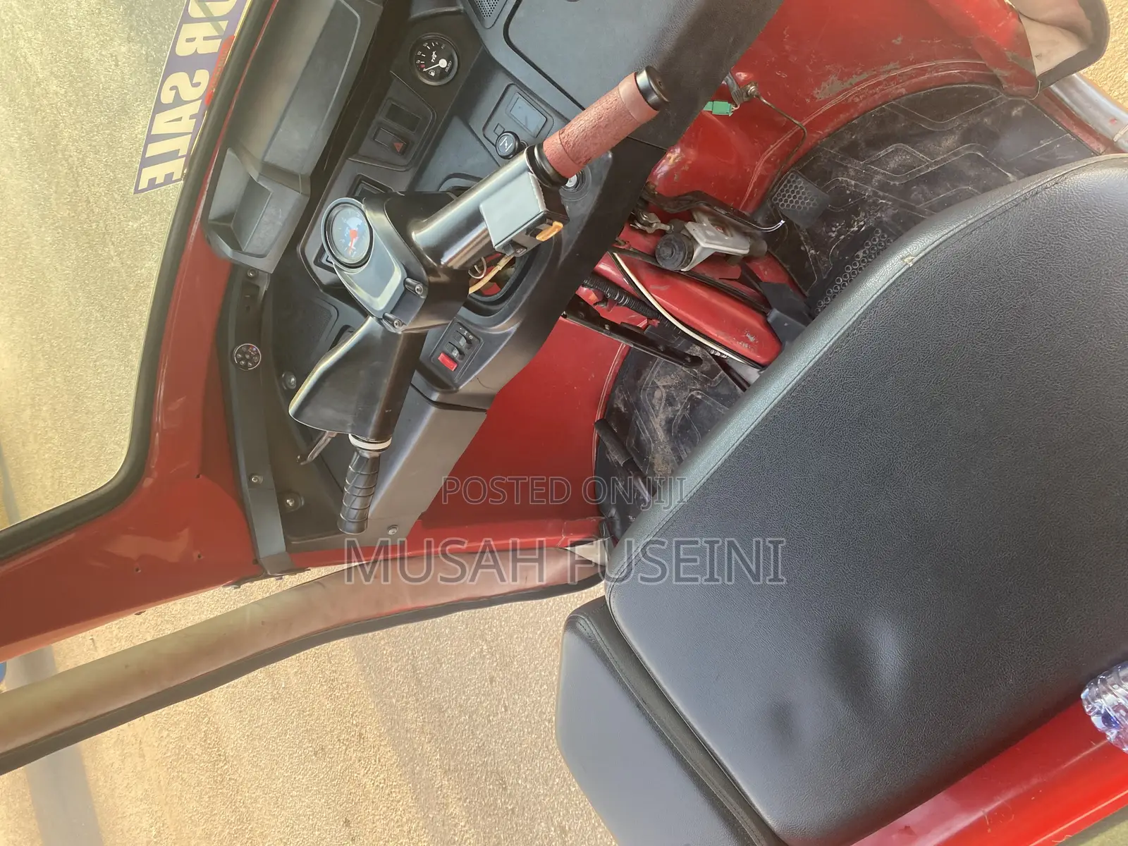 TVS King Deluxe Plus iTouch Start 2024 Red