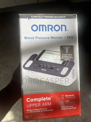 Omron Complete Wireless Upper Arm Blood Pressure Monitor + Ekg Bp7900