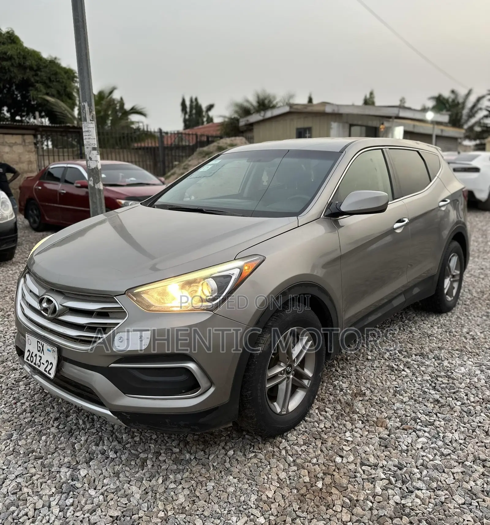 Hyundai Santa Fe SE AWD 2017 Gray