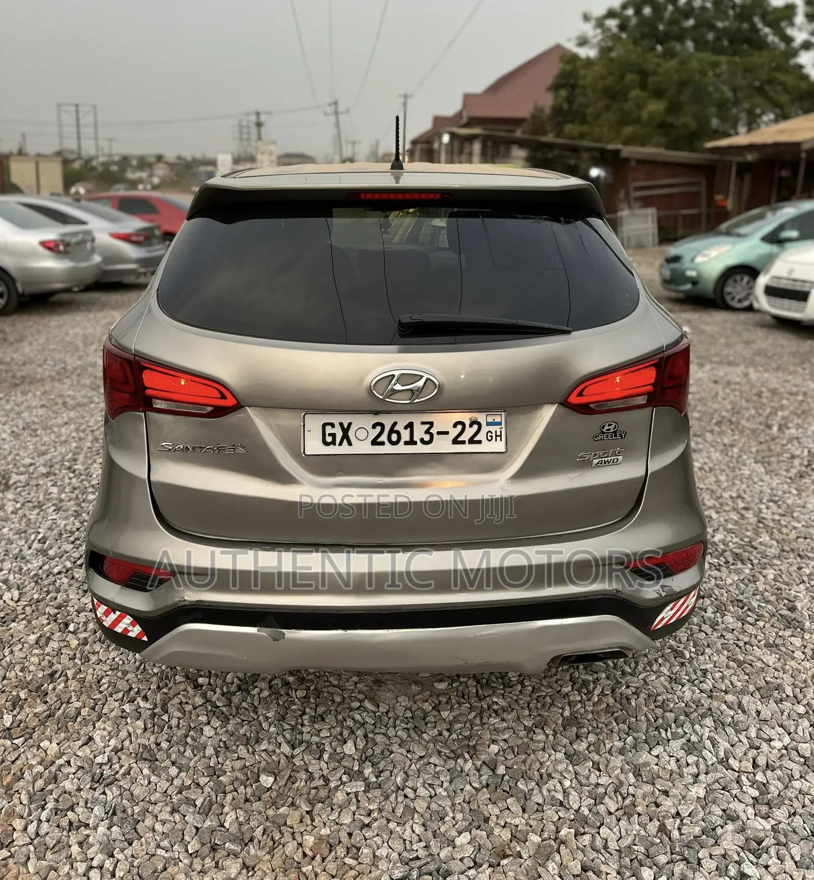 Hyundai Santa Fe SE AWD 2017 Gray