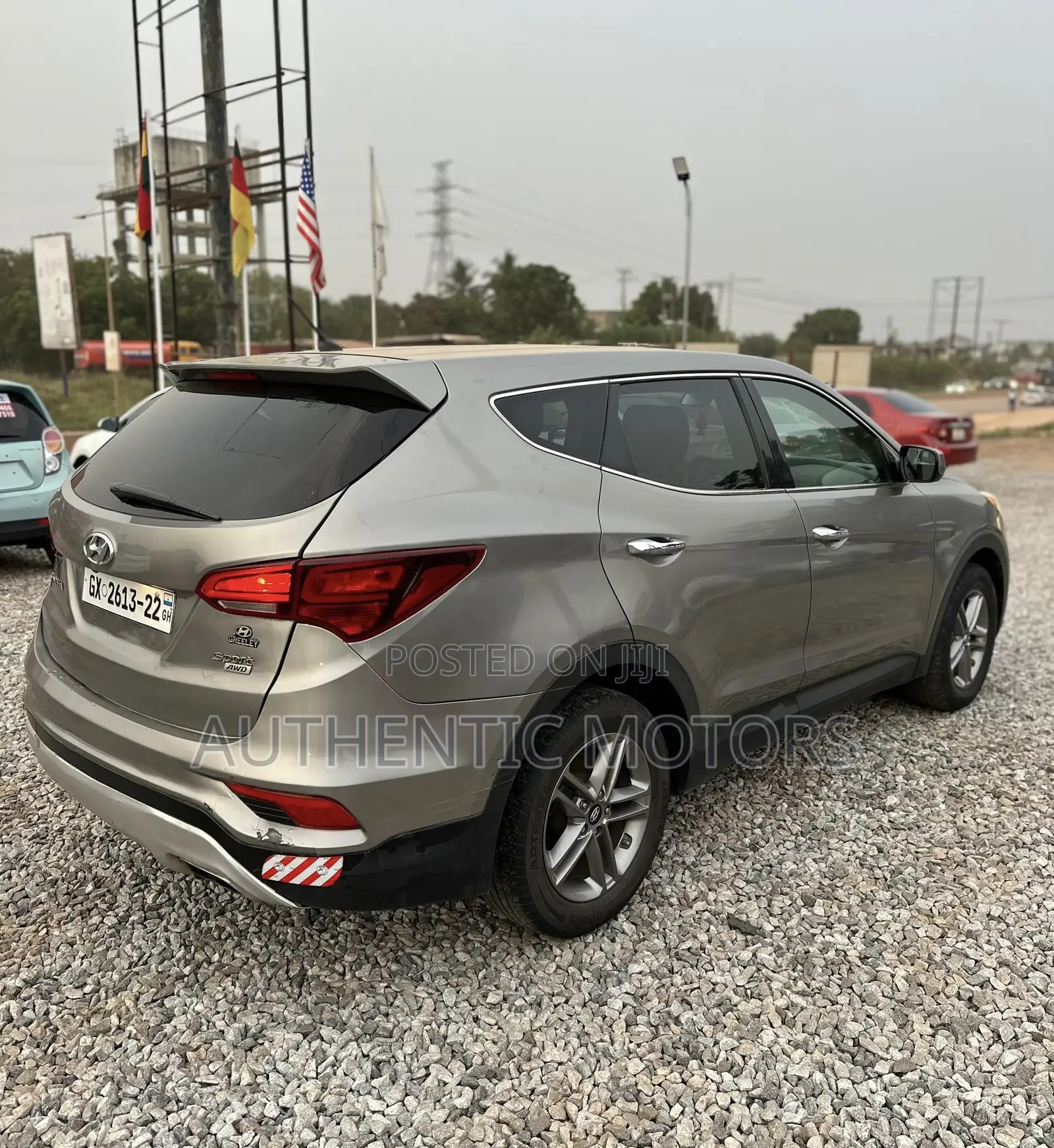 Hyundai Santa Fe SE AWD 2017 Gray