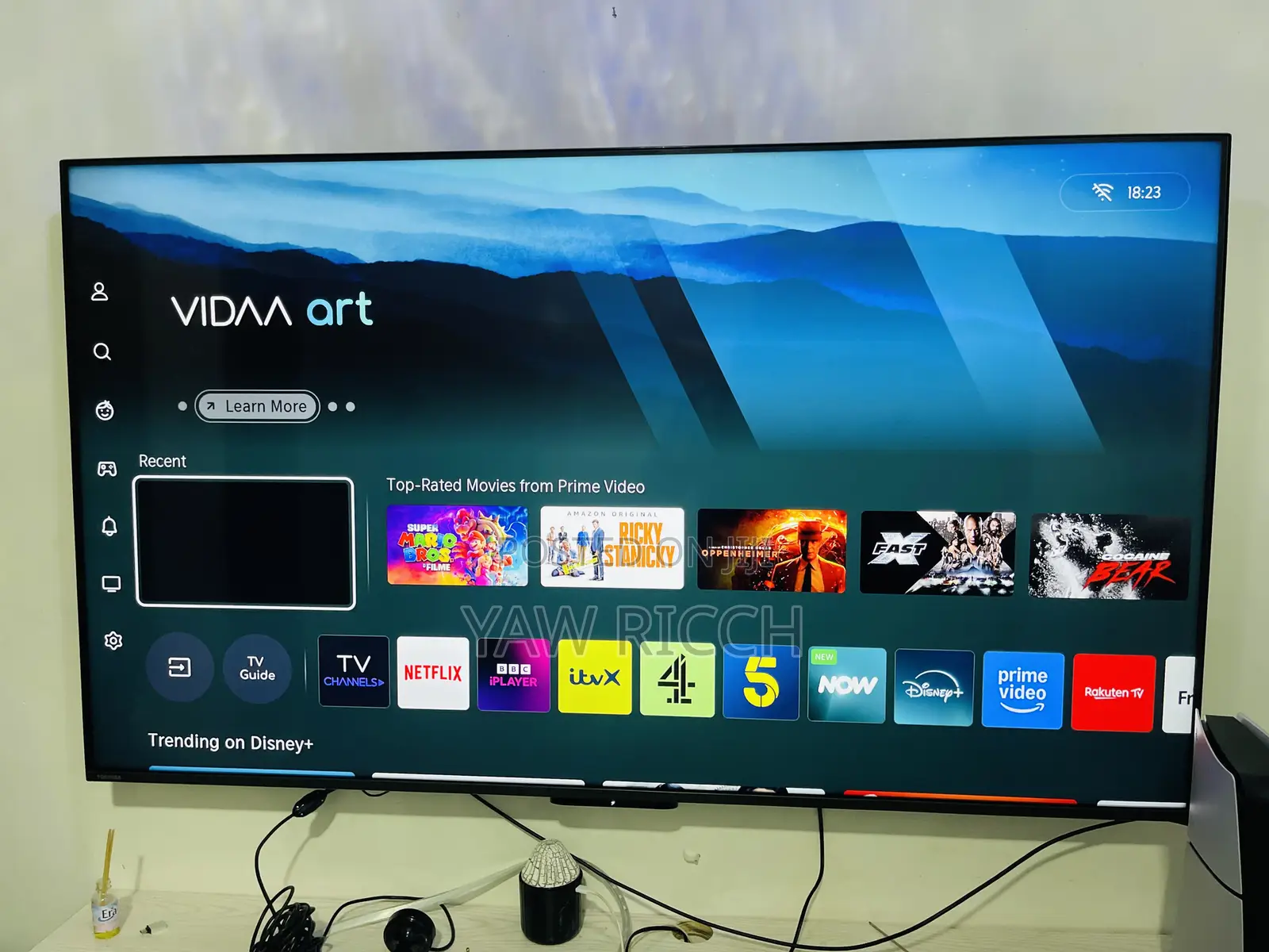 Uk Use Hisense 43inches Smart Uhd Digital Satellite 2023 Model Tv