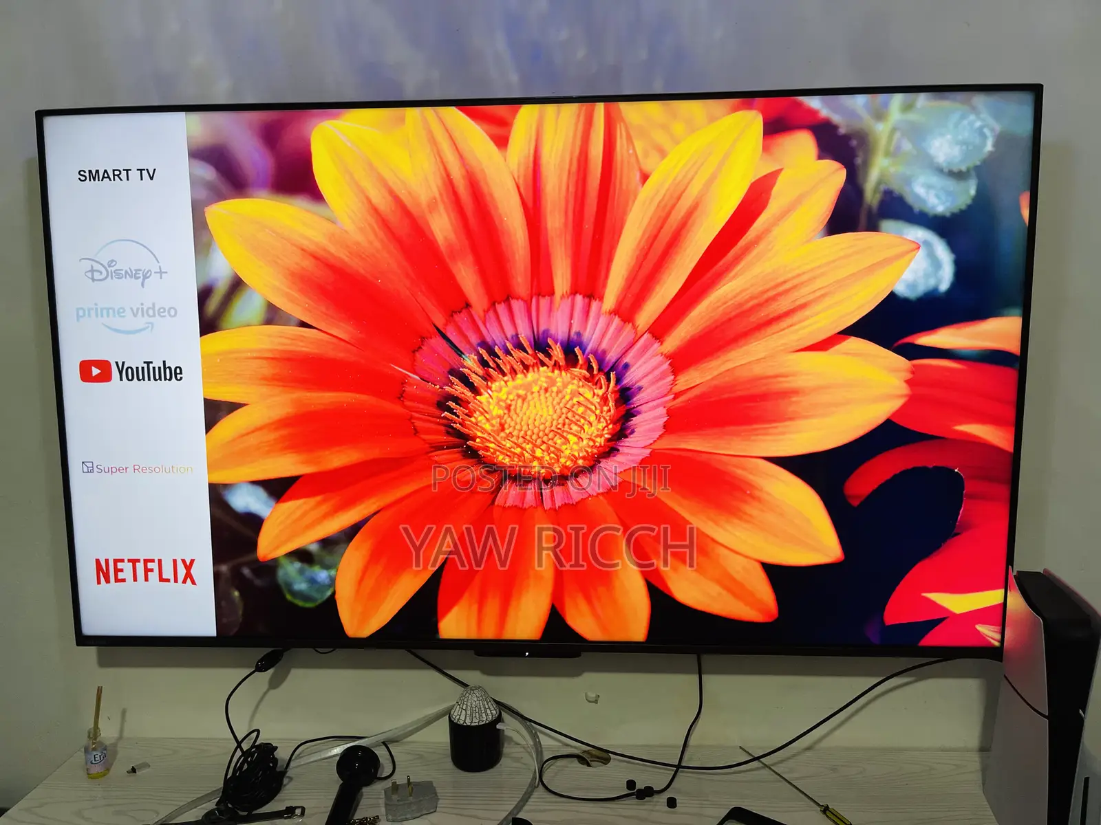 Uk Use Hisense 43inches Smart Uhd Digital Satellite 2023 Model Tv
