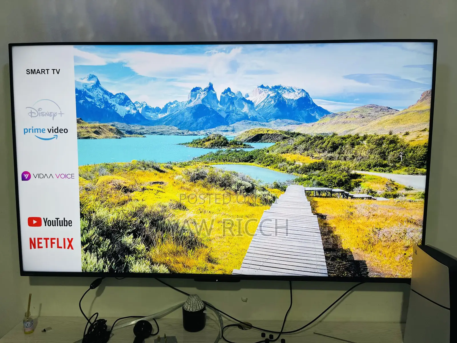 Uk Use Hisense 43inches Smart Uhd Digital Satellite 2023 Model Tv