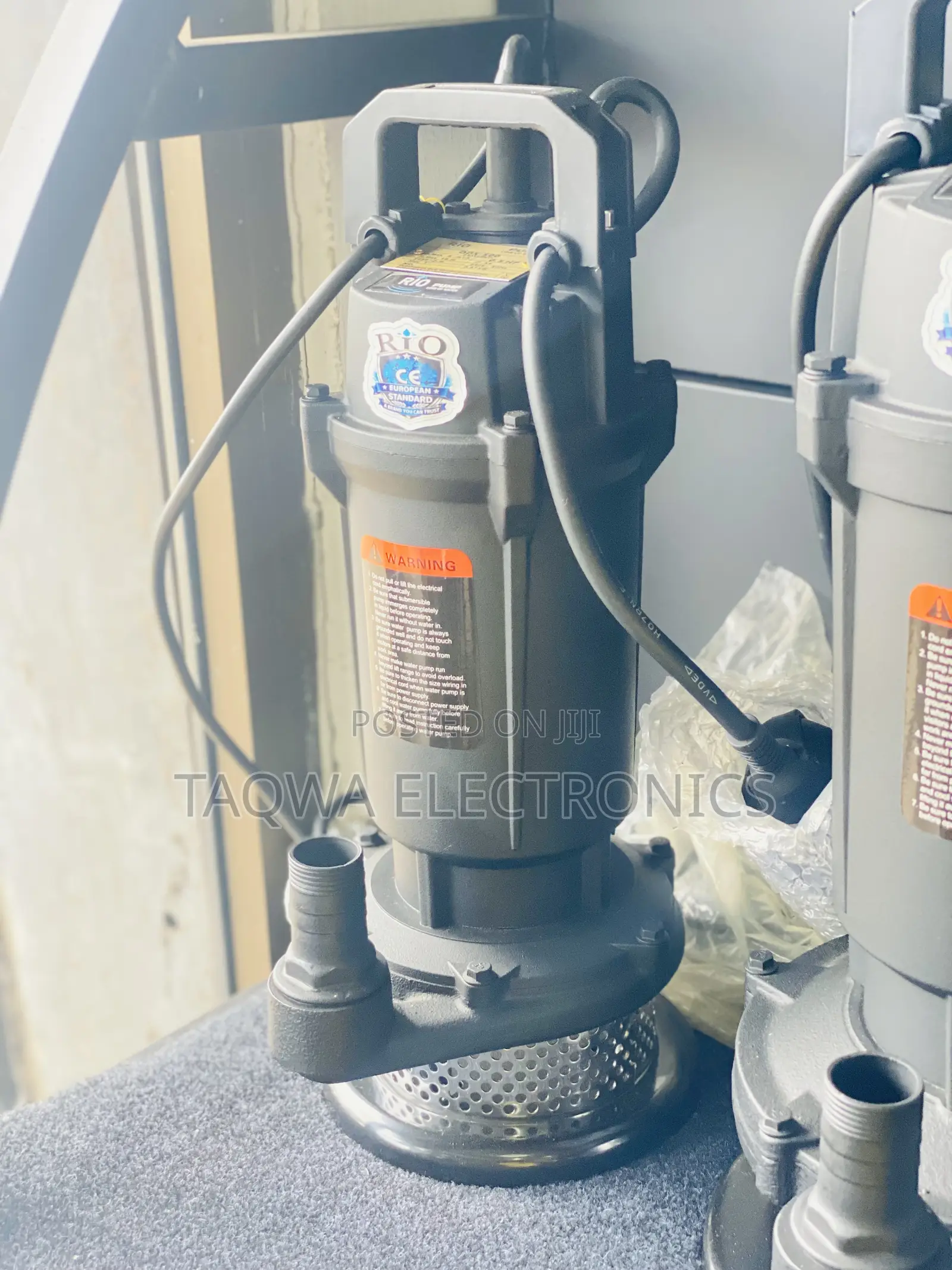 Rio 0.5hp Sewage Cast Iron Pump