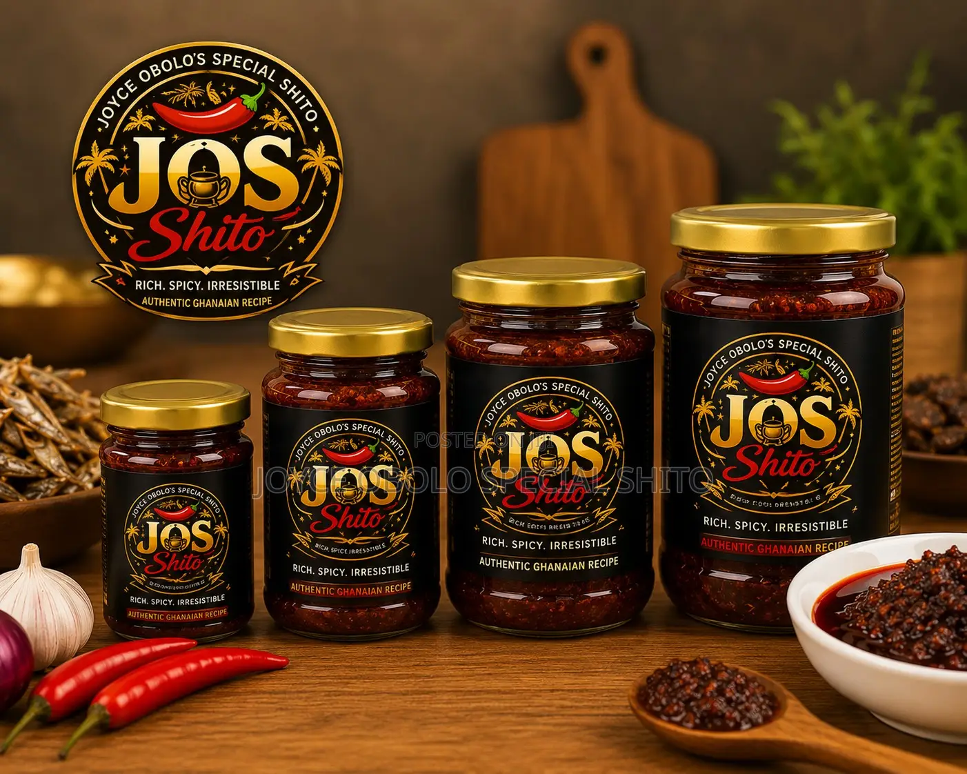Authentic Homemade Ghanaian Shito | Jos Shito