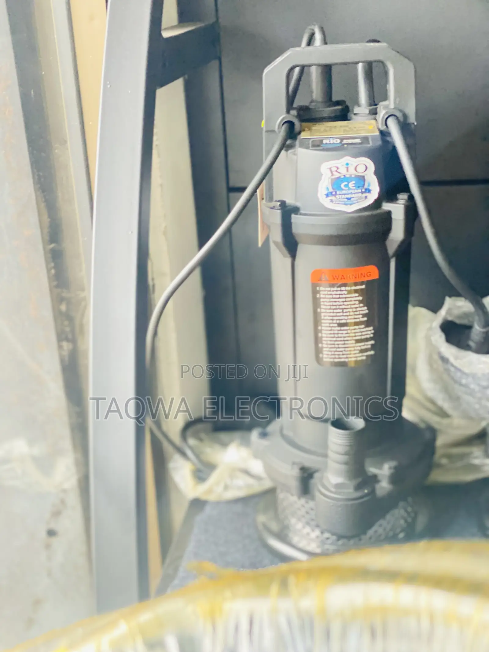 Submersible 0.5hp Cast Sewage Pump 0.37kw