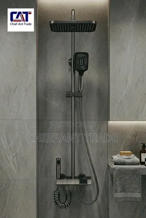 Digital Temperature Shower. Hot and Cold. Temperature Reading 8037