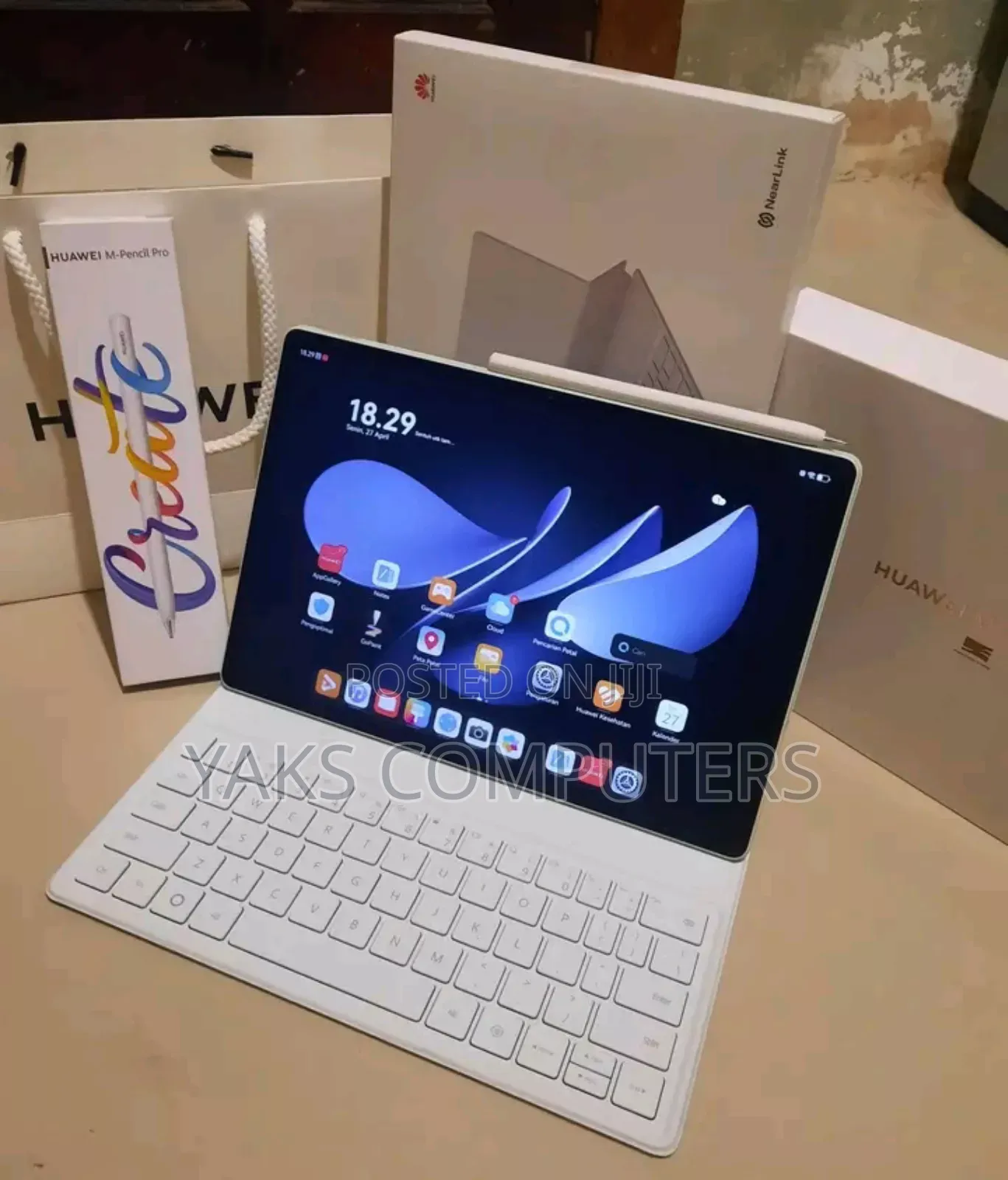 New Huawei MatePad 12 X 512 GB White