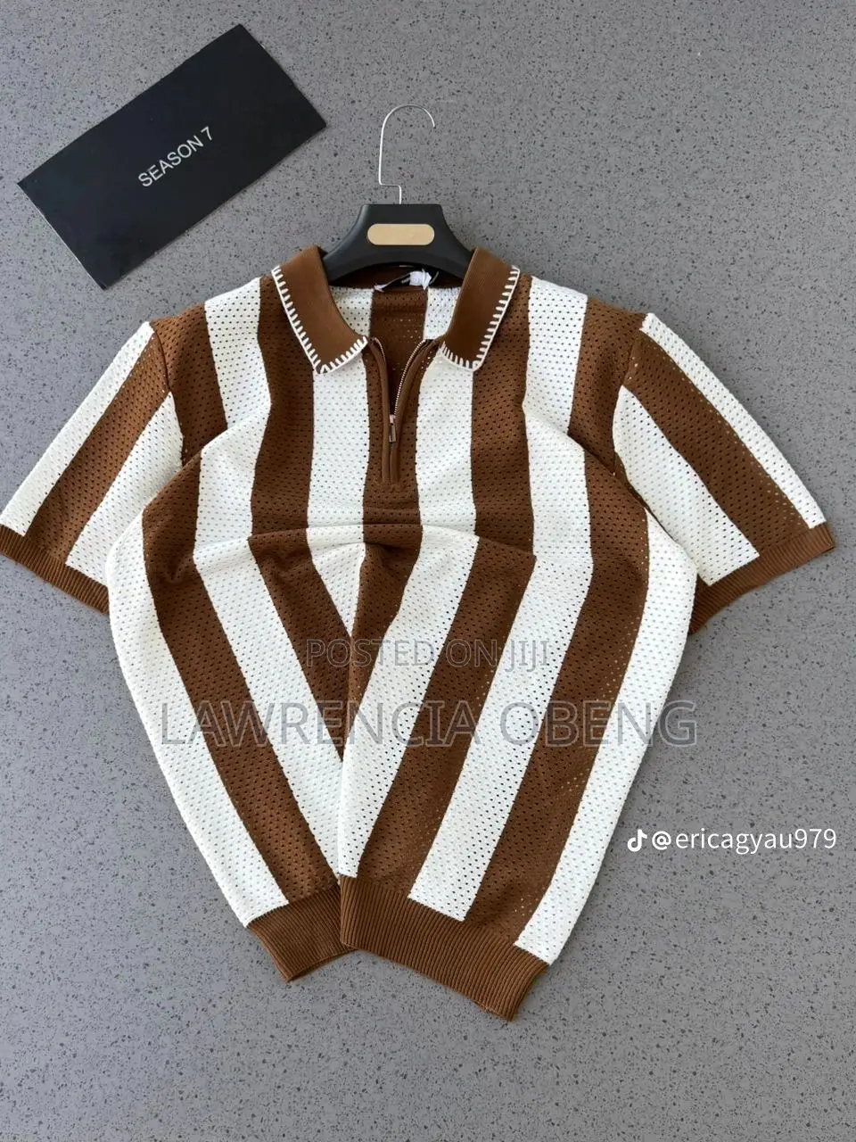Knitted Polo Shirt