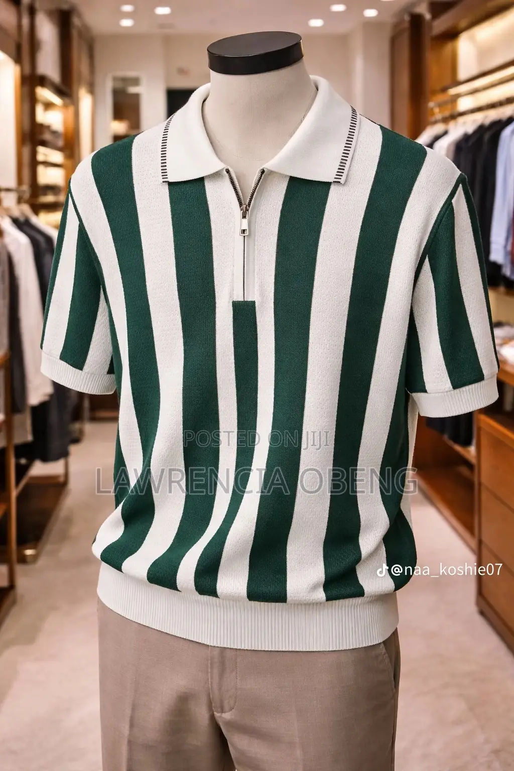 Knitted Polo Shirt