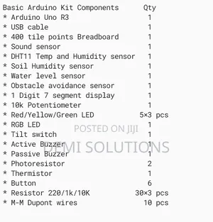 Basic Arduino Uno R3 Kit