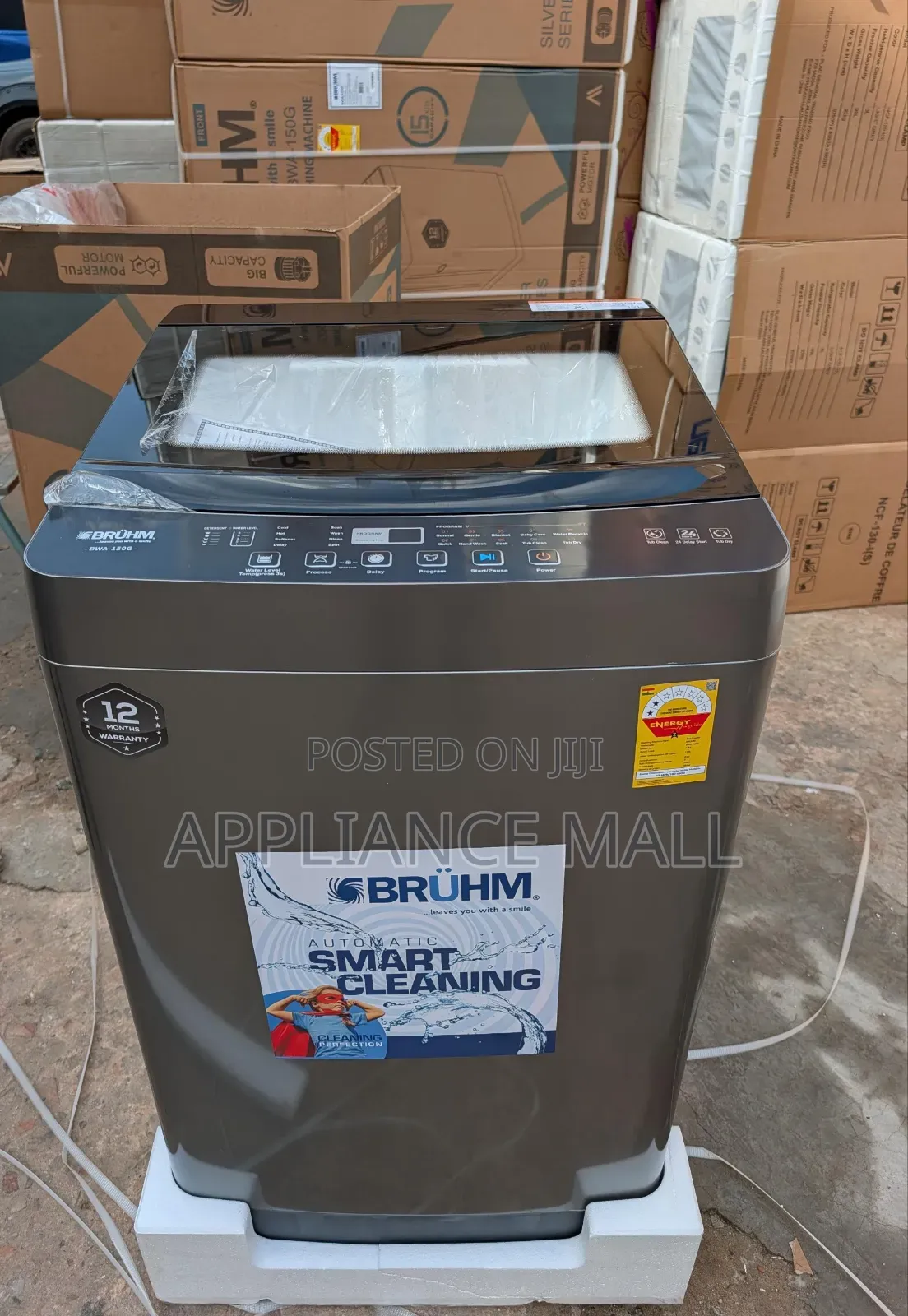 Bruhm Washing Machine Fully Automatic 14kg