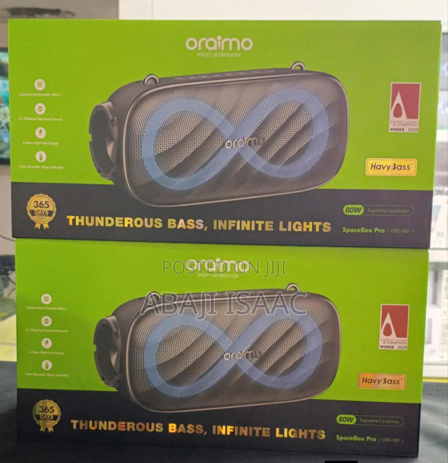 Oraimo Spacebox Pro Deep Bass