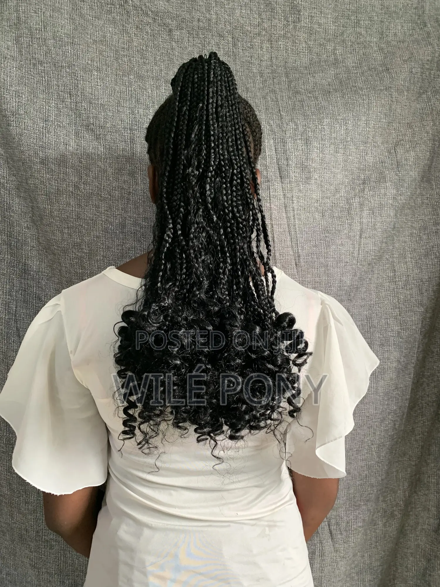 (20 Inches) Braided Boho Ponytail