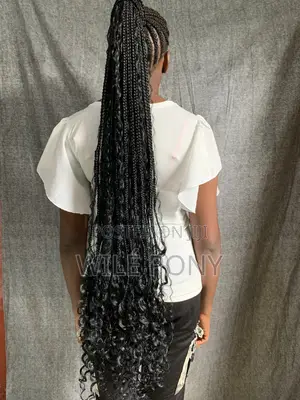 (40 Inches) Braided Boho Ponytail