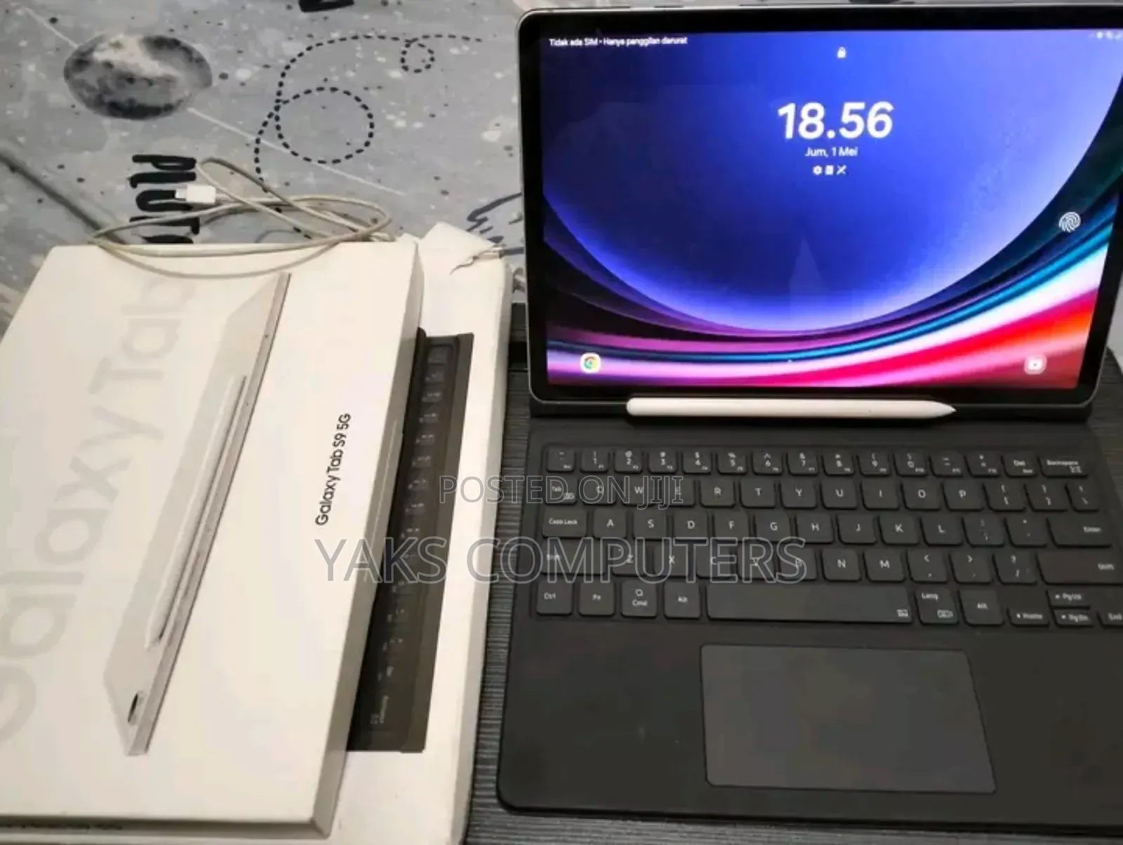 New Samsung Galaxy Tab S9 128 GB Gray
