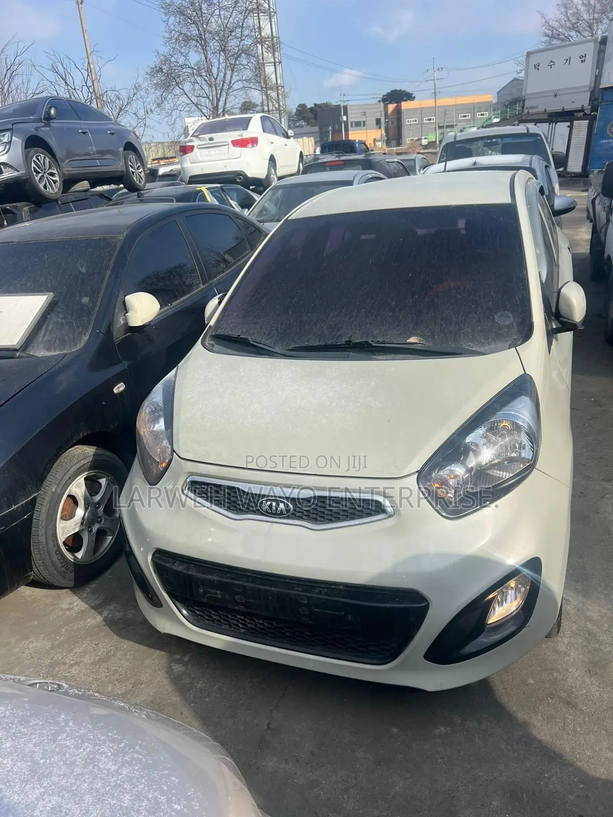 Kia Morning 2015 Off white