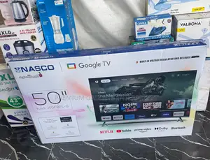 Nasco 50" HDR Smart Google Andriod 2026 Tv | Nas-J50fbfl-G