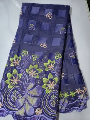 Gorgeous Lace With Embroidery